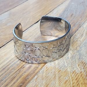 Coach Silver Bangle